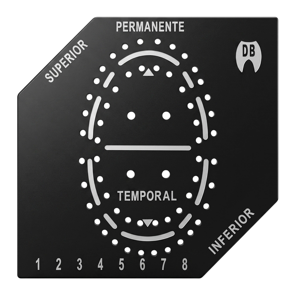 Plantilla para Dique de Hule Universal